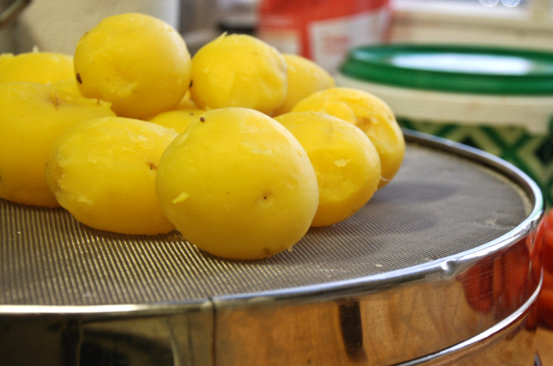 Pommes dauphine - Kartoffelkrapfen