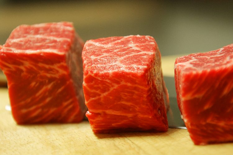 Wagyu-Filet als Beispiel für Garzeiten im Kombidämpfer, Restaurant Artischocke Wilhelmshaven